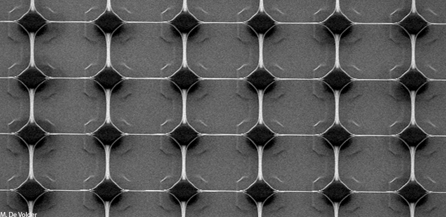 Suspended carbon nanowires