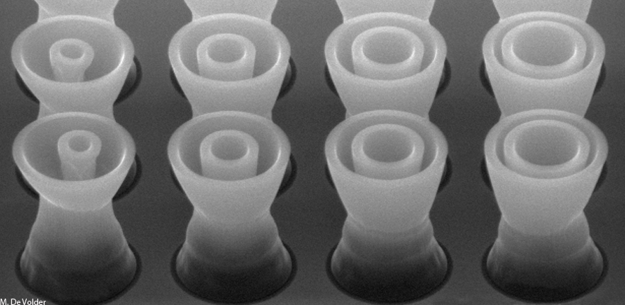 Carbon nanotube timeglasses