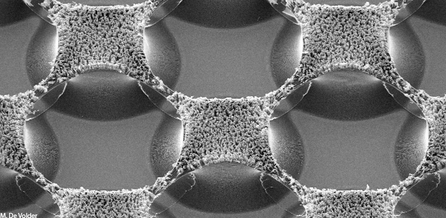 Suspended Amorphous Nanowire Network